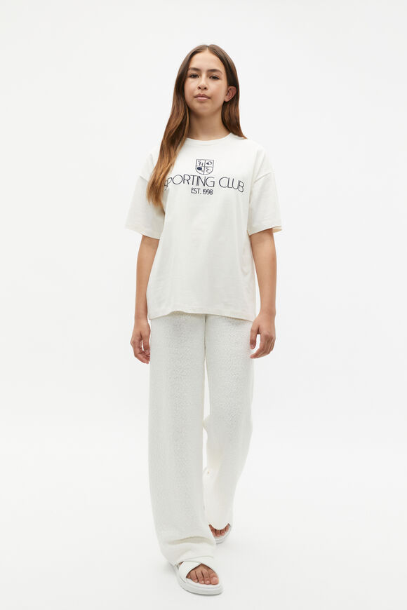 Sport Club Tee  Light Cream  hi-res