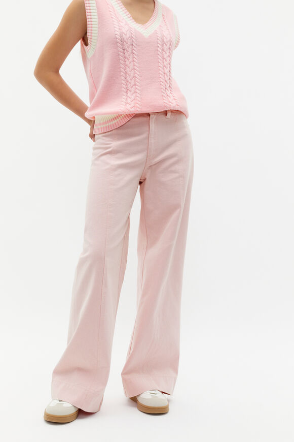 Wide Leg Jean  Bubblegum  hi-res