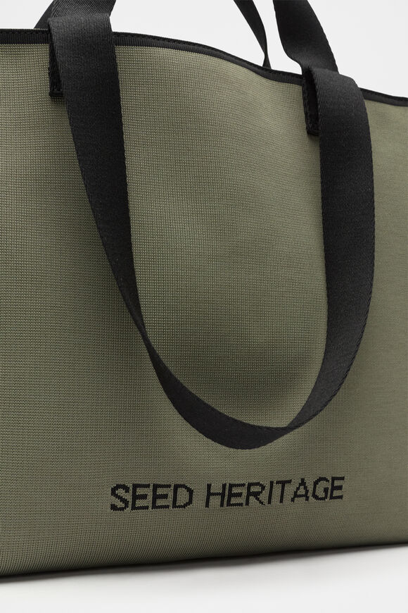 Knit Logo Tote  Rainforest  hi-res