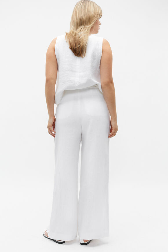 Core Linen Waisted Pant  Whisper White  hi-res
