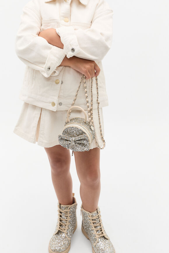 Mini Bow Cross Body  Pale Gold  hi-res