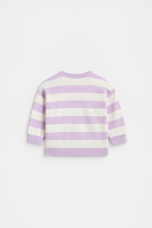 Essential Knit Sweater  Soft Lilac  hi-res