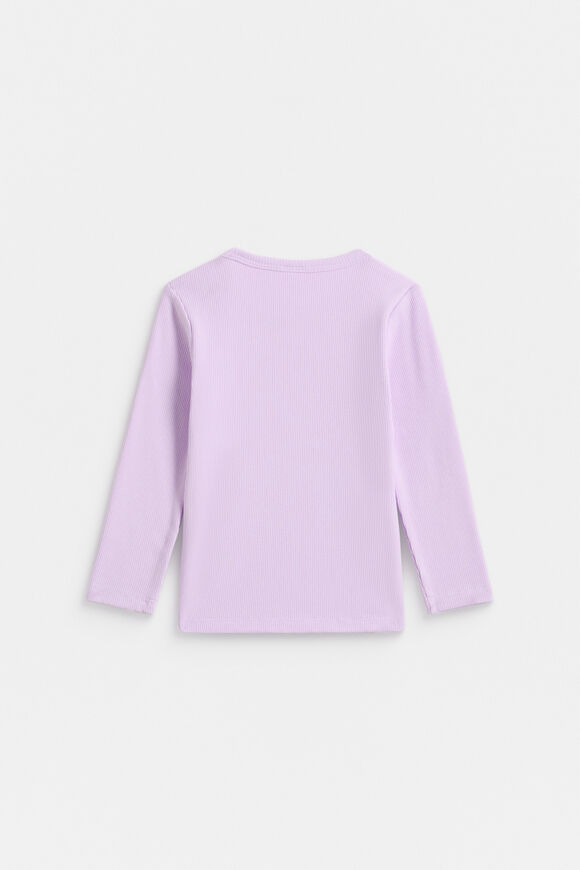 Core Rib Tee  Soft Lilac  hi-res