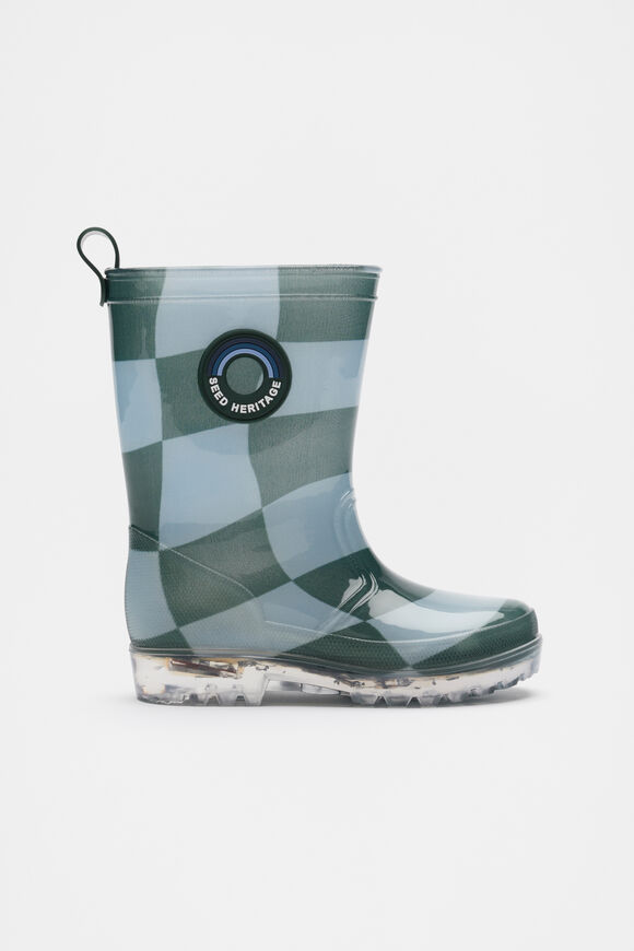 Light Up Gumboot  Check  hi-res