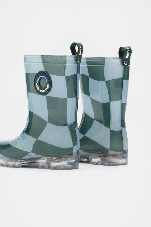 Light Up Gumboot  Check  hi-res