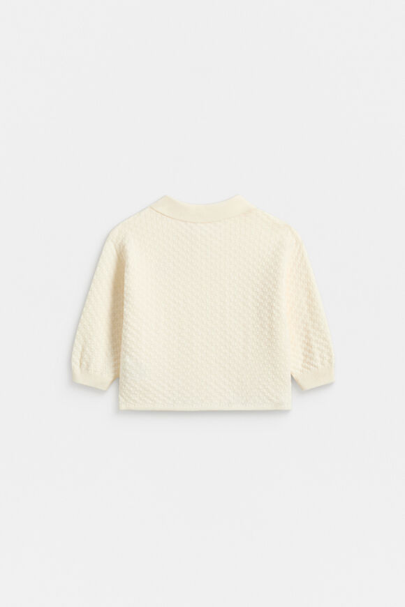 Knit Polo  Classic Cream  hi-res