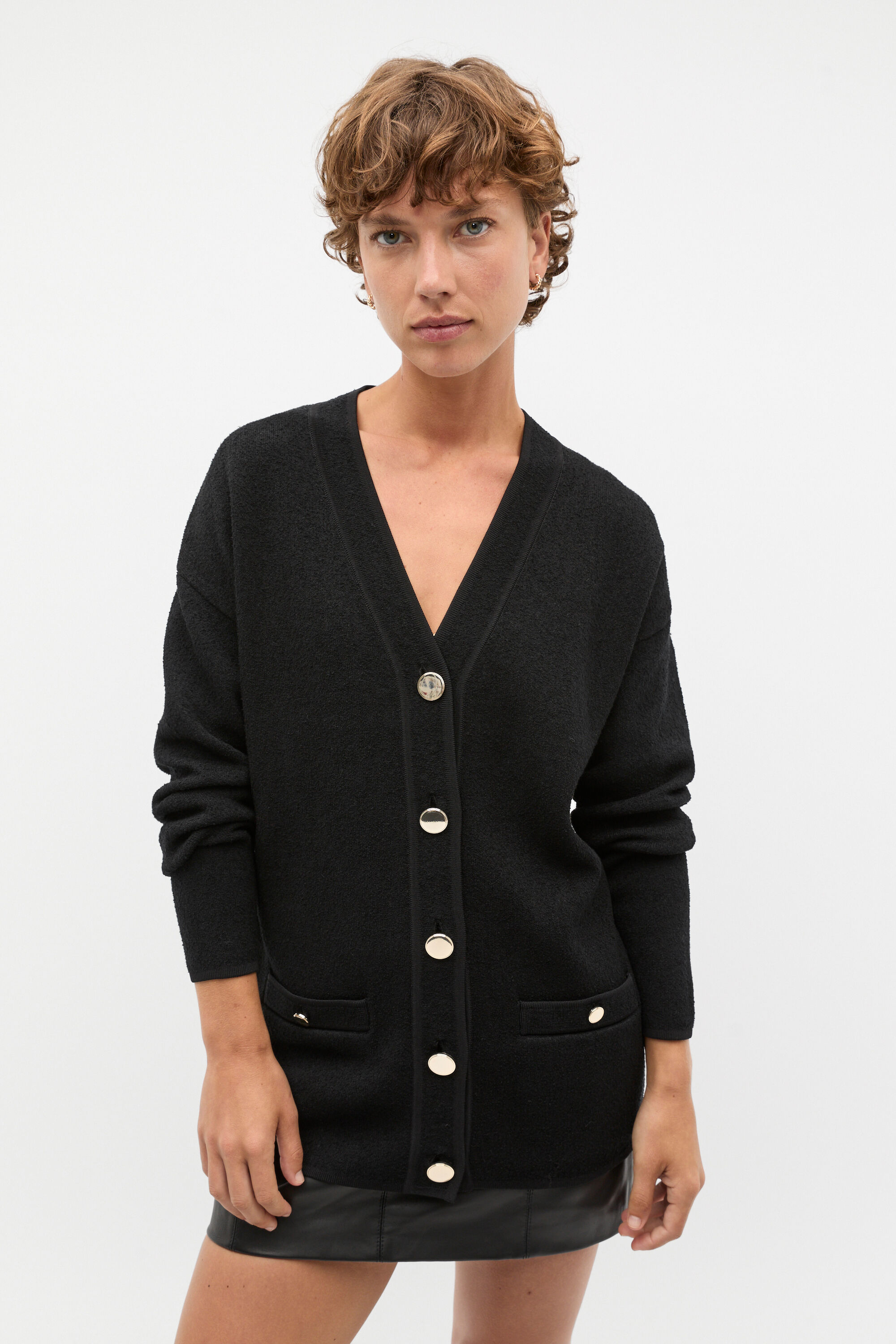Ennoy BUTTON CARDIGAN エンノイ　ボタンカーディガン ENNOY(エンノイ) Vネックニットカーディガン button cardigan