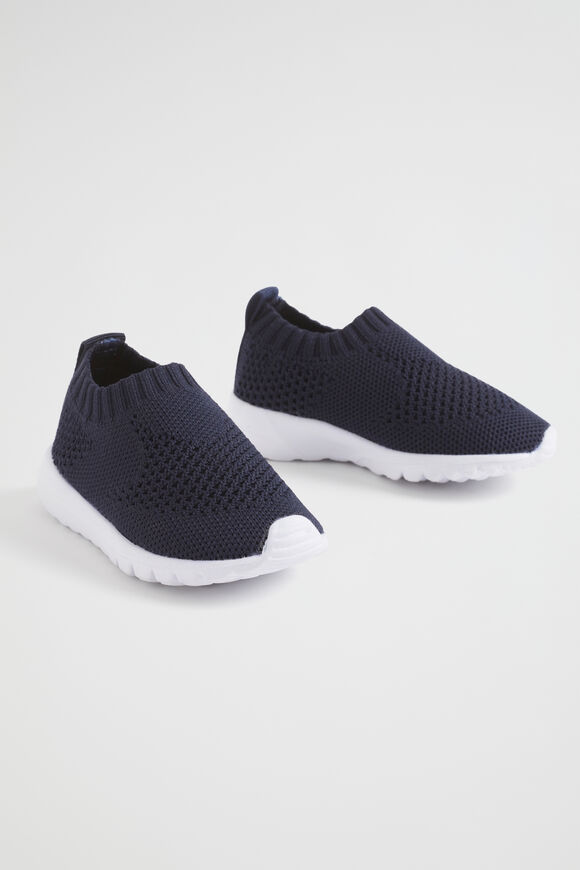 Knit Sneaker  Navy  hi-res