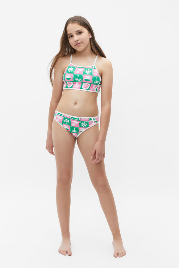 Tile Print Bikini  Multi  hi-res