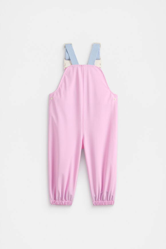 Mini Rain Overalls  Fairy Floss  hi-res