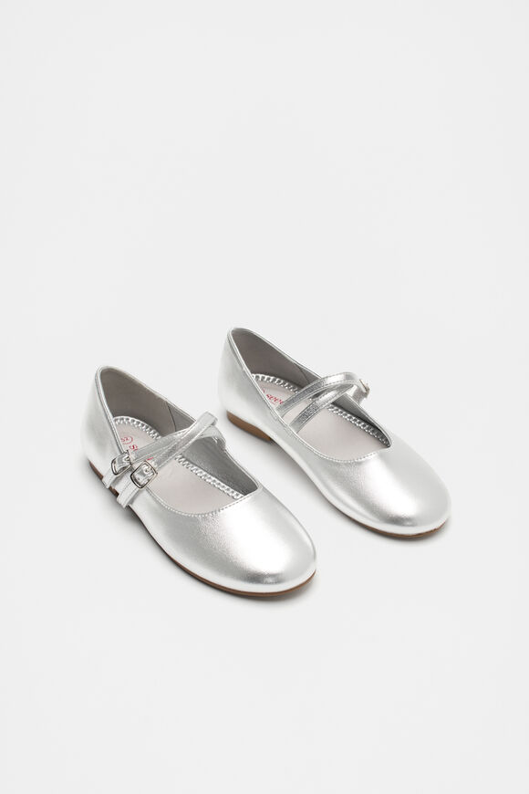 Twin Strap Ballet  Silver  hi-res