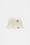 Mini Embroidered Bucket Hat  Classic Cream  hi-res