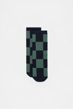 Check Sock  Multi  hi-res