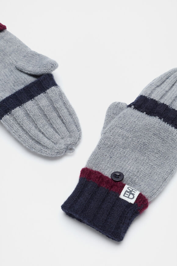 Colourblock Mittens  Multi  hi-res