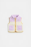 Spliced Teddy Vest  Multi  hi-res