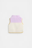 Spliced Teddy Vest  Multi  hi-res
