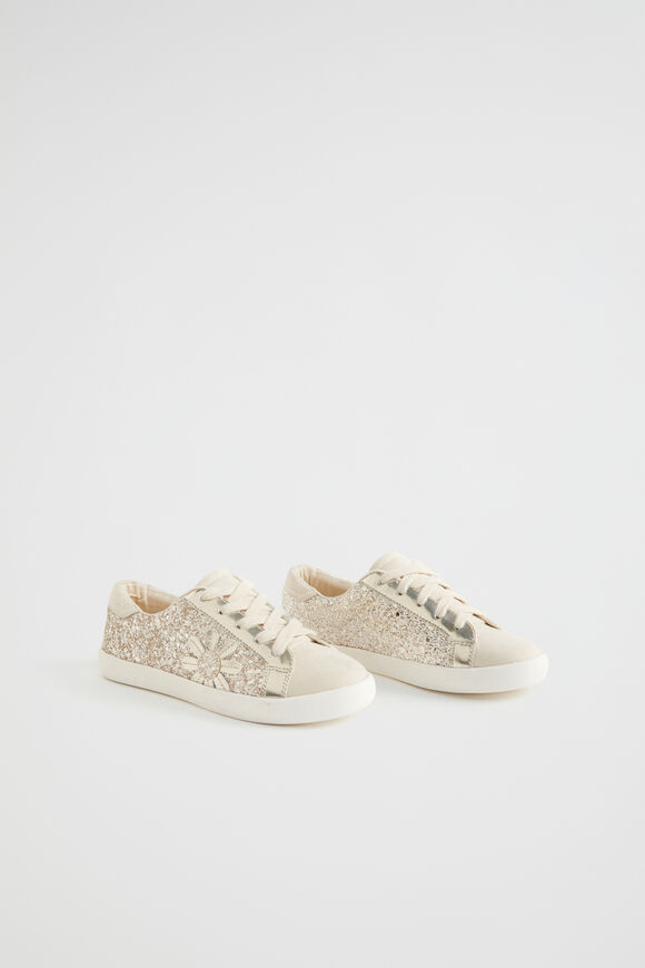 Glitter Trainer  Gold  hi-res