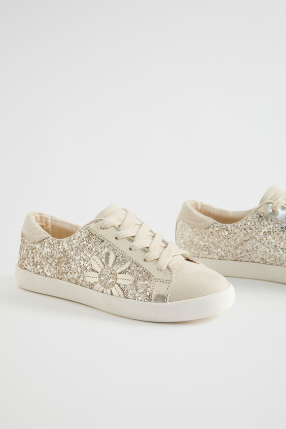 Glitter Trainer  Gold  hi-res