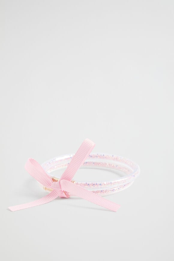Glitter Bangle Pack  Pink  hi-res
