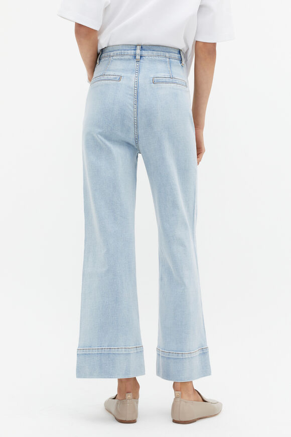 Core Wide Leg Pocket Jean  Pacific Wash  hi-res