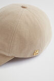 Logo Detail Cap  Natural  hi-res