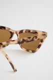 Matilda Cat Eye Sunglasses  Milky Tort  hi-res