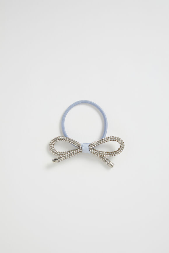 Crystal Bow Elastic  Soft Blue  hi-res