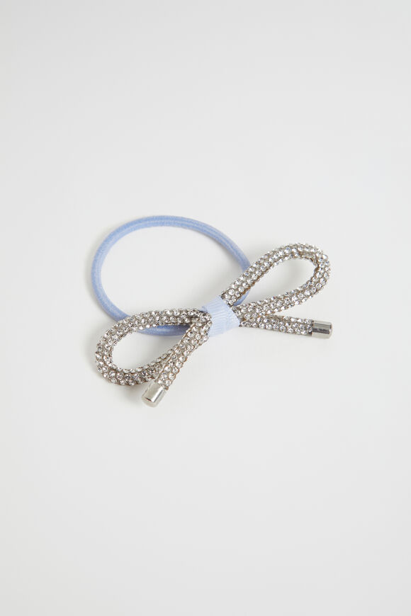 Crystal Bow Elastic  Soft Blue  hi-res