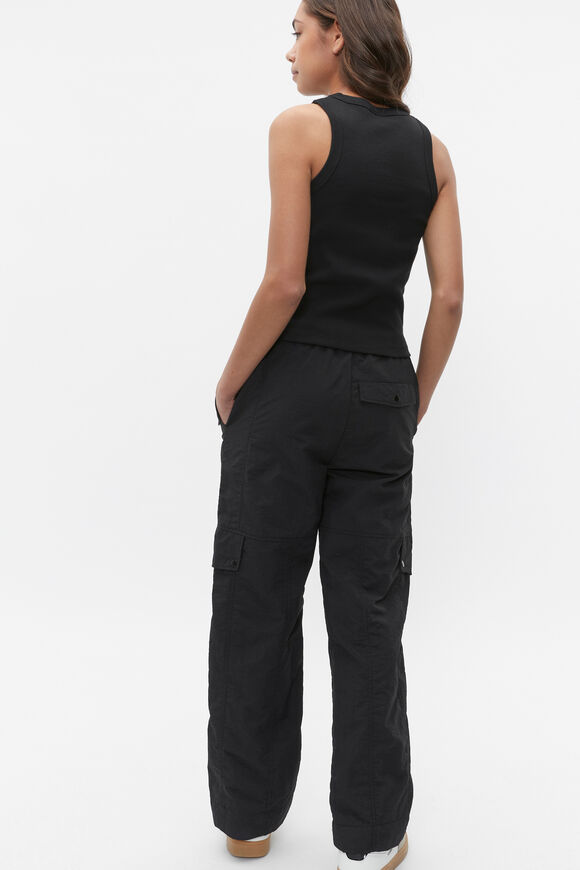 Core Logo Rib Tank  Black  hi-res