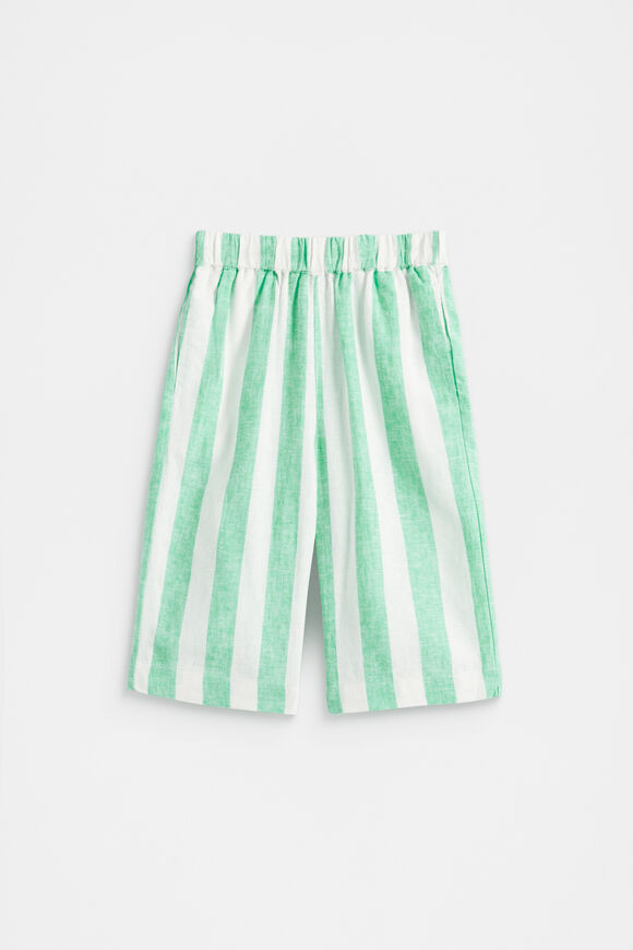 Stripe Pull On Pant  Pine Lime  hi-res