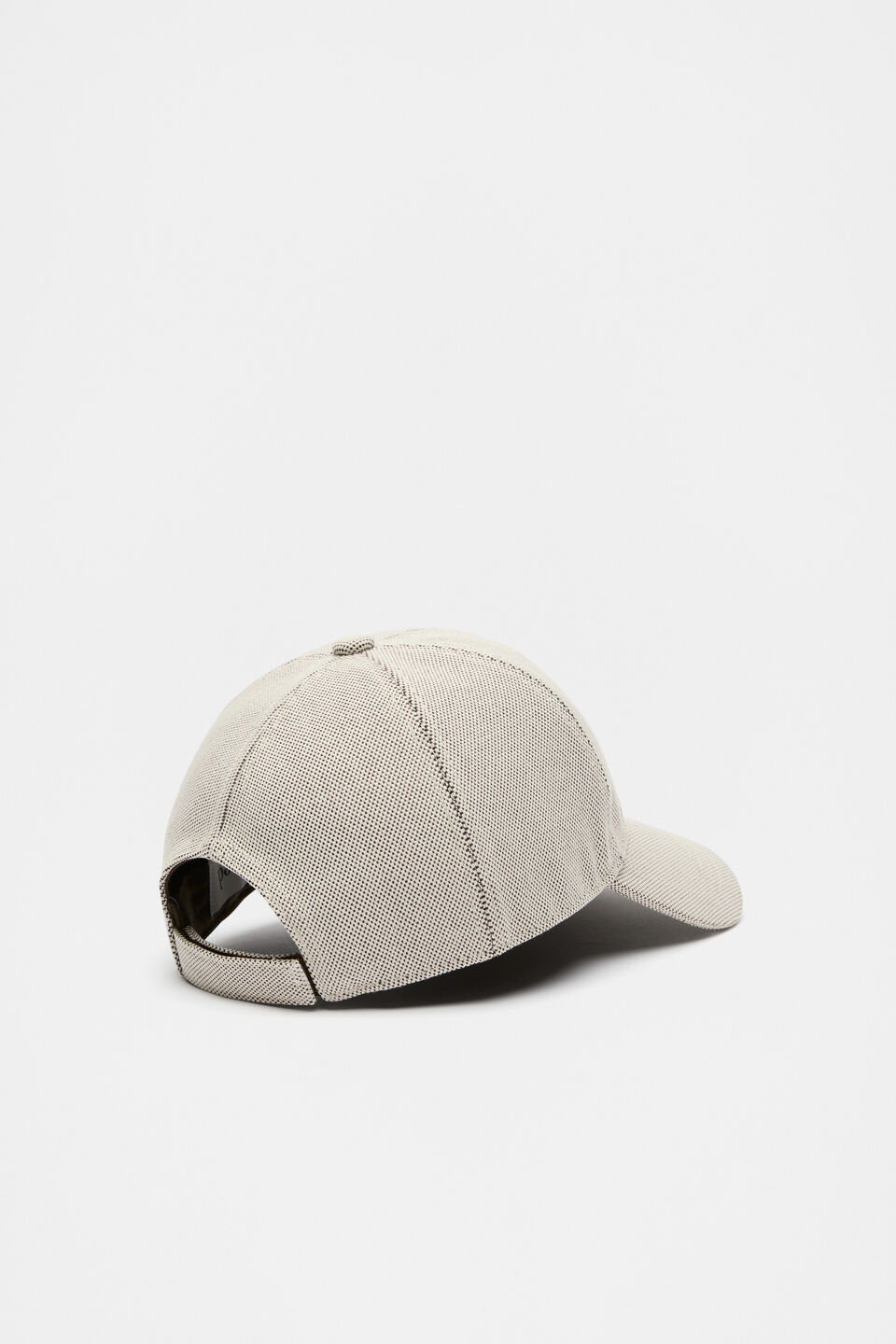 Seed Logo Textured Cap  Affogato