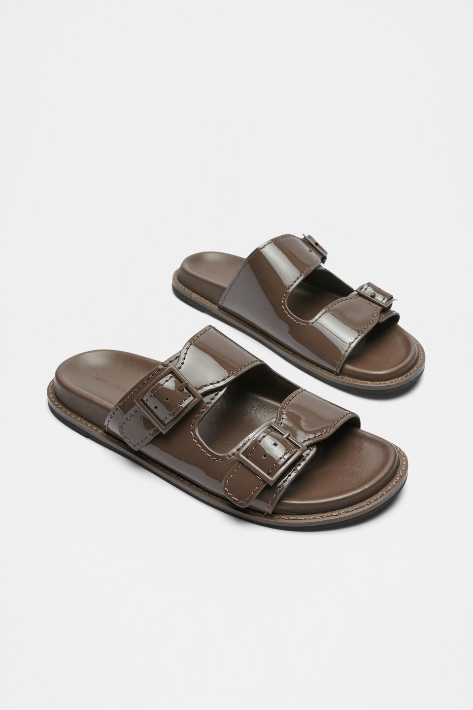 Eloise Patent Slide  Affogato