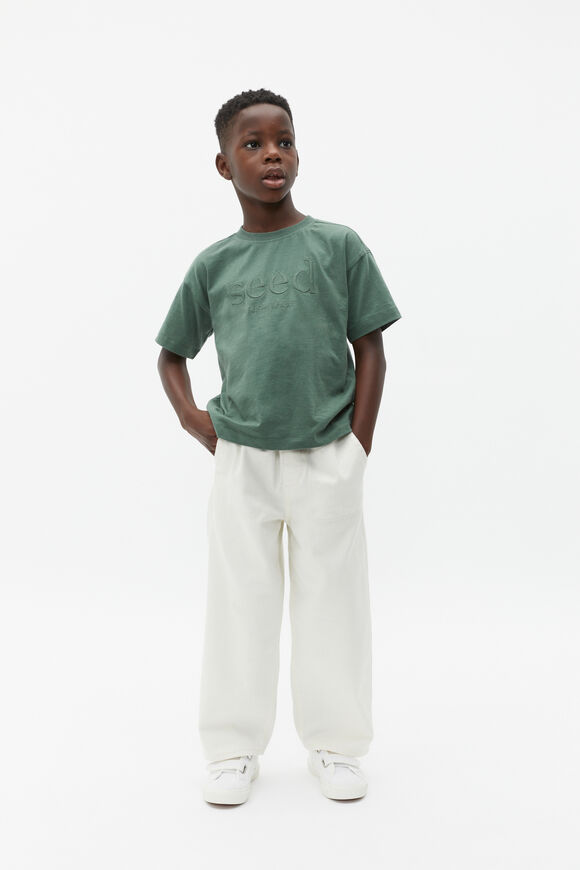 Core Oversized Logo Tee  Khaki  hi-res