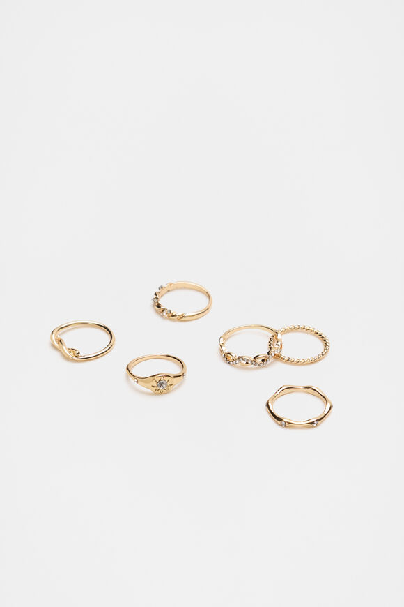 Ring Set  Gold  hi-res