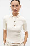 Half Sleeve Henley Polo  Frappe Twist  hi-res