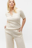 Half Sleeve Henley Polo  Frappe Twist  hi-res