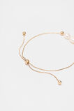 Fine Pearl Initial Bracelet  T  hi-res