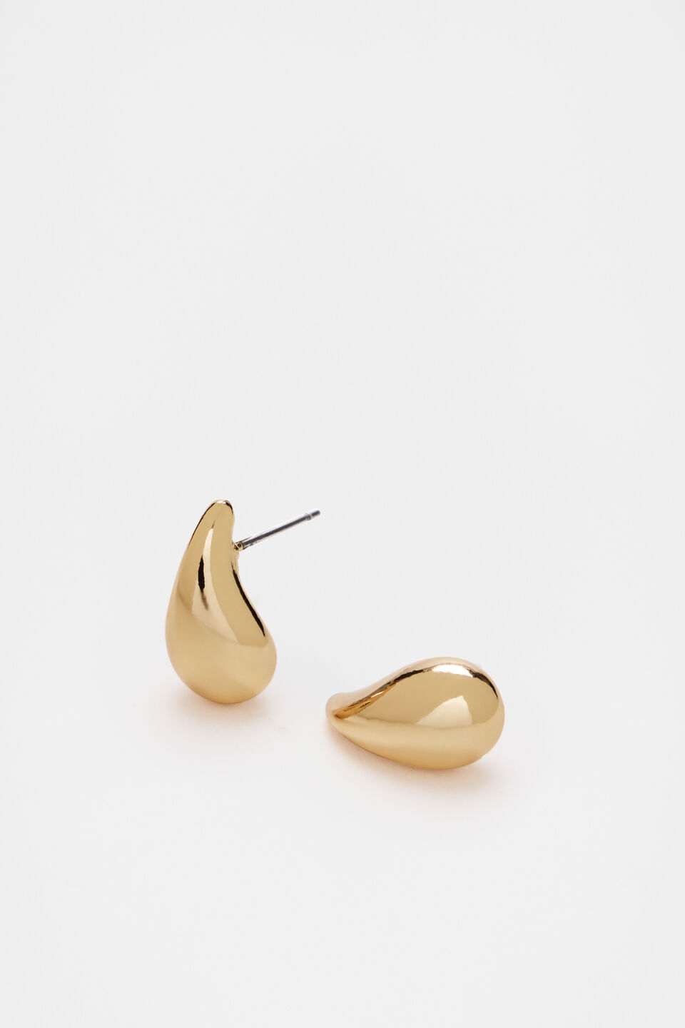Mini Curved Stud  Gold