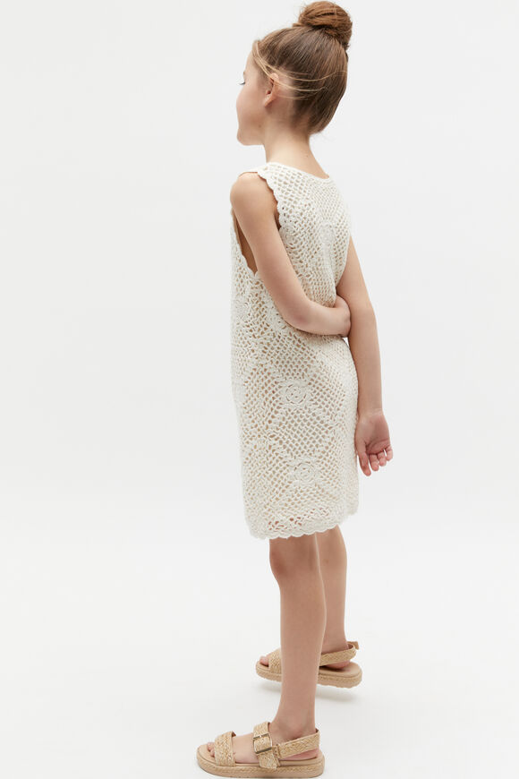 Flower Crochet Dress  Milk  hi-res