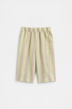 Stripe Pull On Pant  Lemon Sherbet  hi-res