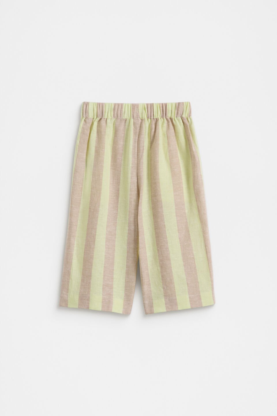 Stripe Pull On Pant  Lemon Sherbet