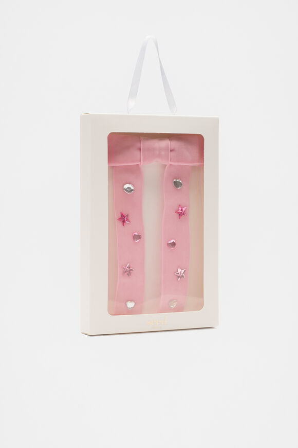 Extra Large Velvet Bow  Candy Pink  hi-res
