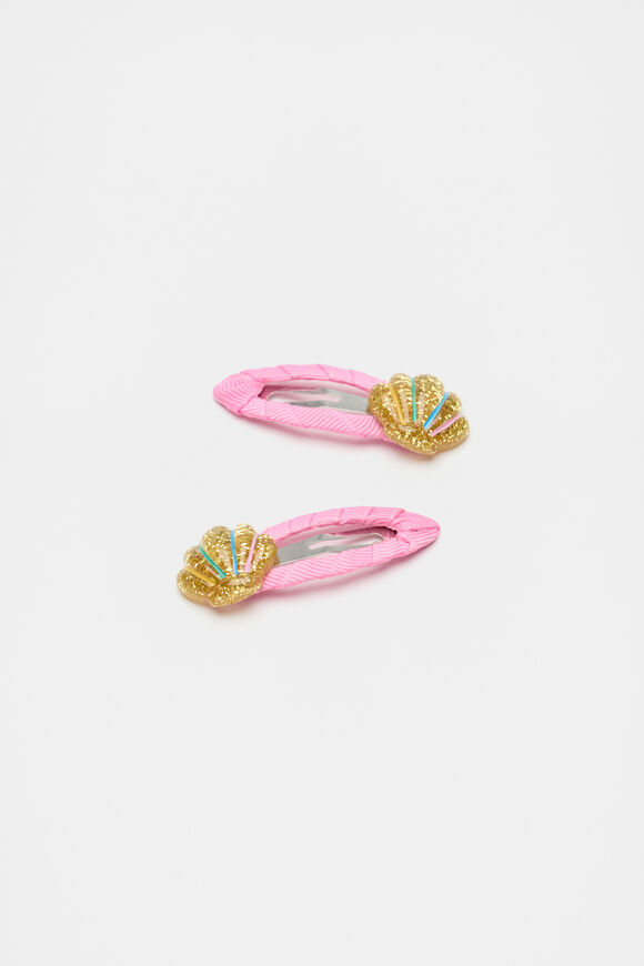 Shell Glitter Snaps  Multi  hi-res