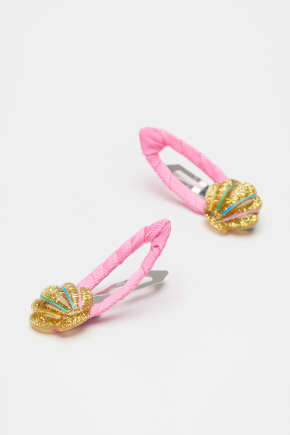 Shell Glitter Snaps  Multi  hi-res