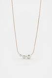 Pearl Neck  Gold  hi-res