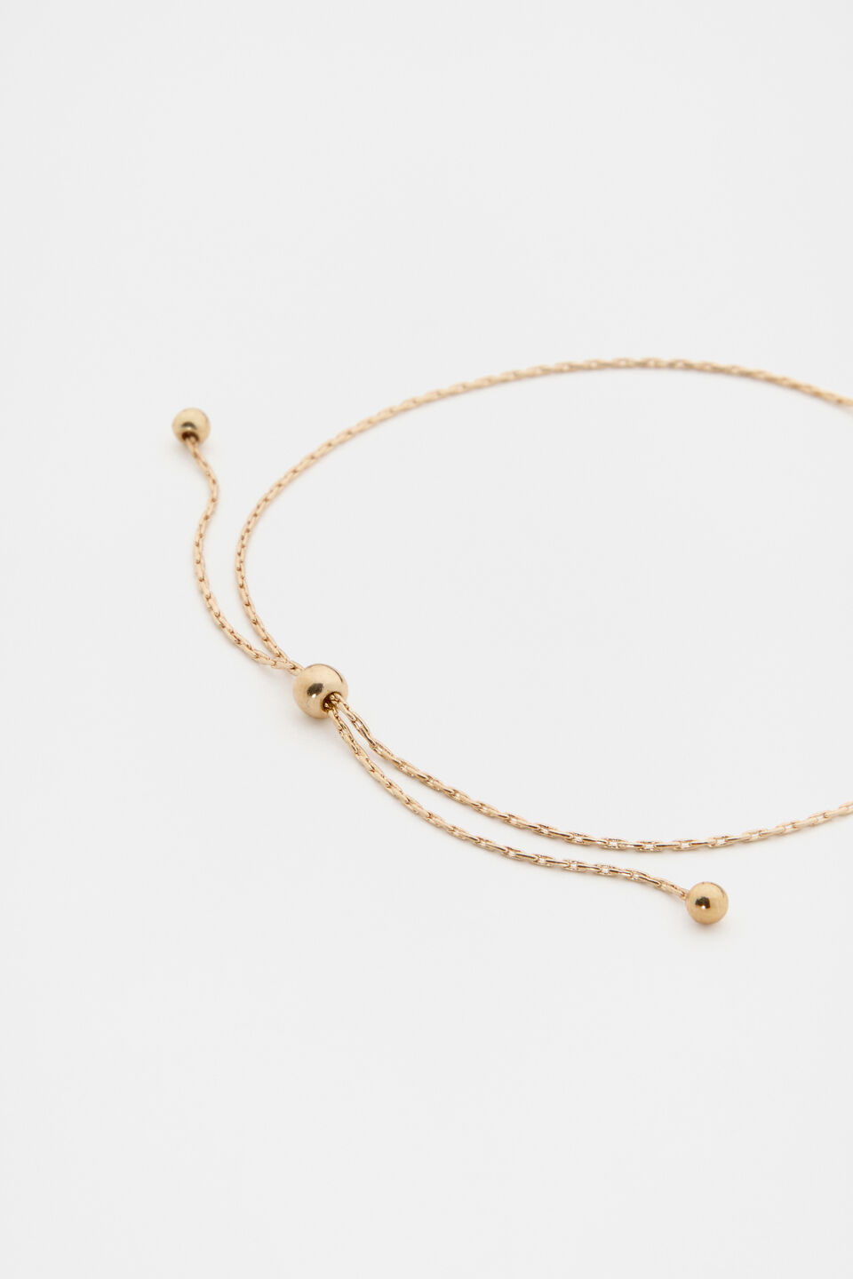 Micro Letter Toggle Bracelet  D