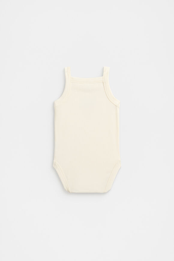 Ice Cream Singlet Bodysuit  Milk  hi-res