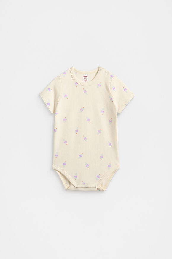 Ice Cream Bodysuit  Milk  hi-res