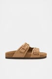 Harper Buckle Slide  Caramel  hi-res