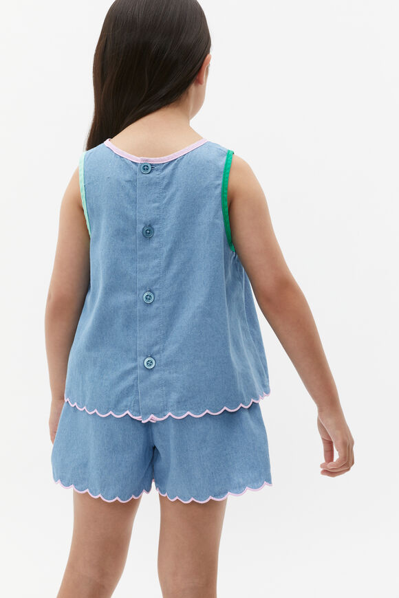 Chambray Top  Chambray  hi-res